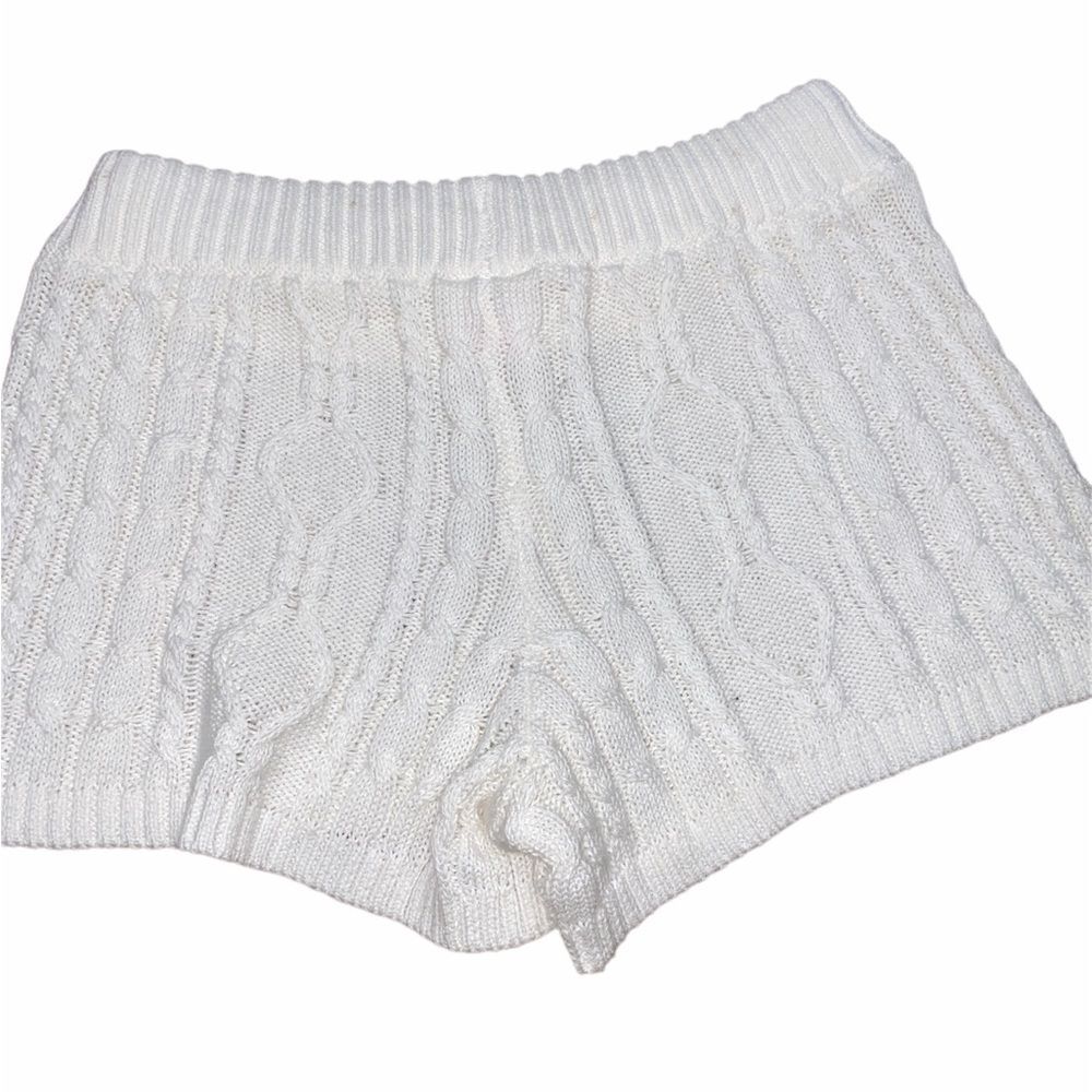 JASMINE Ginger sweater knit shorts size small - Picture 3 of 4